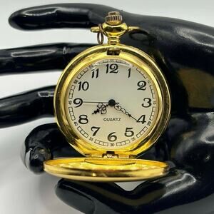 90s Gold Pocket Watch